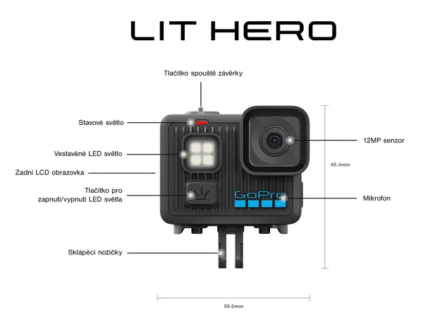 GoPro LIT HERO GO-CHDHF-132-EU