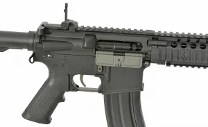 Airsoftový elektrický samopal S&T M4 Daniel Defense MK18 MOD1 kal. 6mm BB – čierny