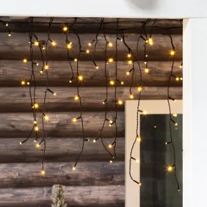 Haushalt international Světelný závěs Ledový déšť, 360 LED
