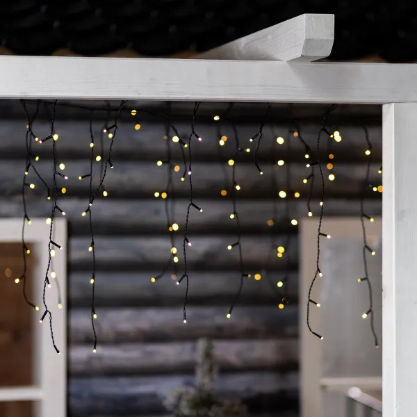 Haushalt international Světelný závěs Ledový déšť, 360 LED