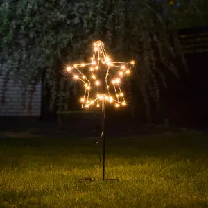 Haushalt International LED zahradní zápich Hvězda