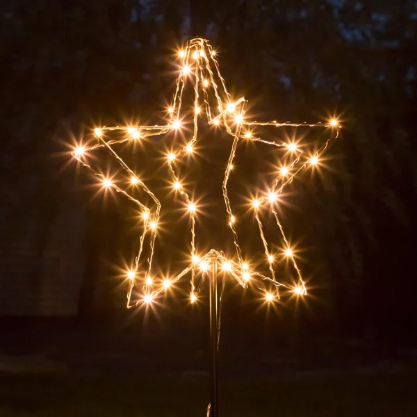 Haushalt International LED zahradní zápich Hvězda