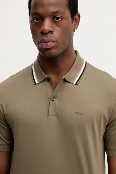 BOSS polo tričko pánske bavlnené Penrose 38
