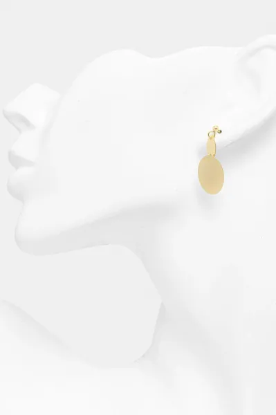 Náušnice zo striebra pozlátené 18k zlatom Answear.LAB