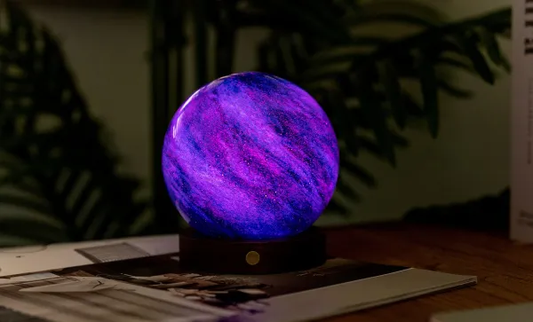 Lampa AstraGlass RGB, viac variant - Gingko Varianta: Polar Cloud - malá