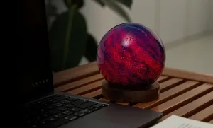 Lampa AstraGlass RGB, viac variant - Gingko Varianta: Polar Cloud - malá