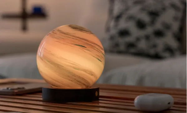 Lampa AstraGlass RGB, viac variant - Gingko Varianta: Polar Cloud - malá