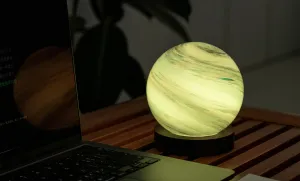 Lampa AstraGlass RGB, viac variant - Gingko Varianta: Polar Cloud - veľká