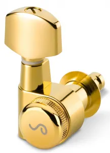 Schaller M6 Pin 6 left Gold Locking Staggered 19,5 + 21,0