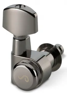Schaller M6 Pin 6 left Ruthenium Locking Staggered 19,5 + 21,0