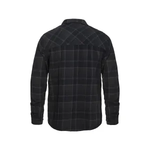 HORSEFEATHERS Vodoodpudivá technická košeľa Dough - anthracite BLACK velikost S