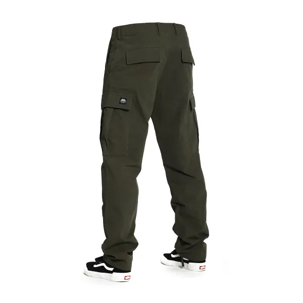 HORSEFEATHERS Nohavice Captain II - khaki GREEN velikost 36