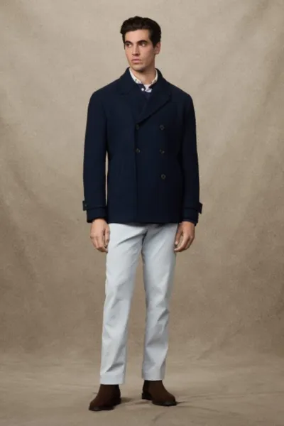 Bunda Hackett London Greenwich Peacoat Midnight Blue