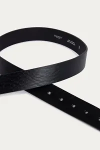 Opasok Hackett London Tack Stitch H Keeper Black