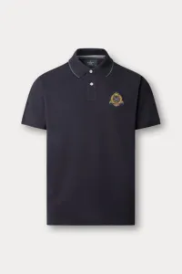 Tričko Hackett London Heritage Crest  Logo Midnight Blue