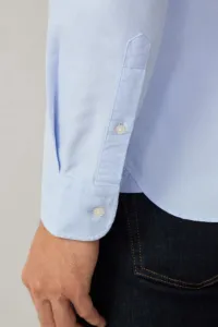 Košeľa Hackett London Washed Oxford Sky Blue