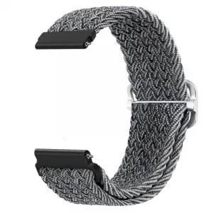 BStrap Braid Nylon remienok na Xiaomi Amazfit GTR Mini, gray black