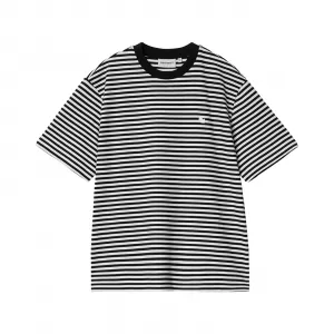 Carhartt WIP S/S Verner T-Shirt W "Verner Stripe Black" (I033841-2JGXX)