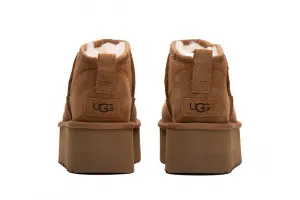 UGG Classic Ultra Mini Platform Boot W "Chestnut" (1135092-CHESTNUT)