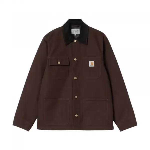 Carhartt WIP Michigan Coat "Tobacco Black" (I015261-1YL01)