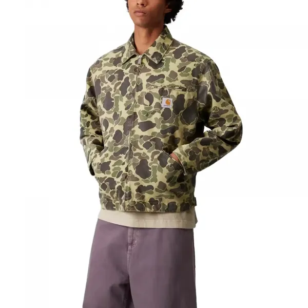 Carhartt WIP Duck Dertoit Jacket "Camo Duck Green" (I034281-2EQ06)