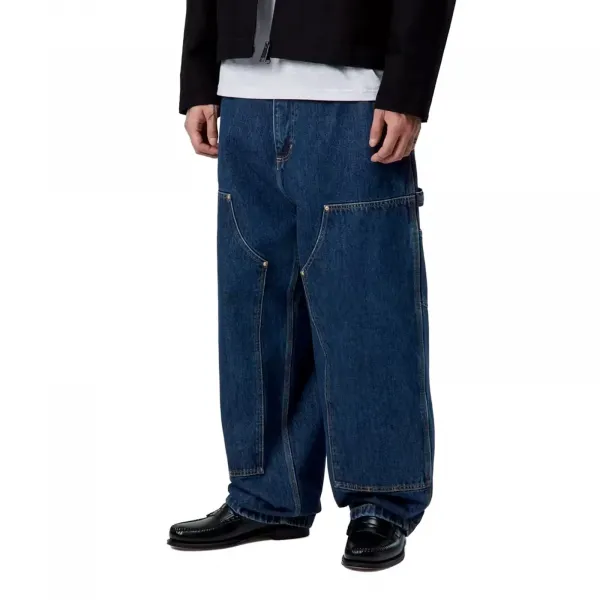 Carhartt WIP Nash Double Knee Pant "Blue Stone Washed" (I032106-0106)