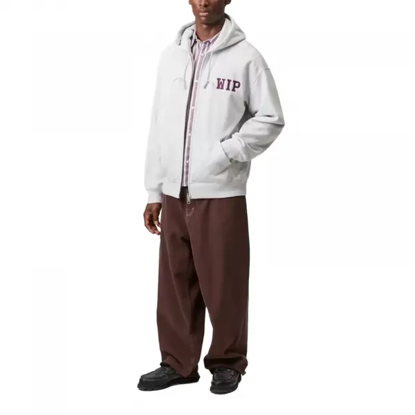 Carhartt WIP Hooded Mini WIP Sweat Jacket "Ash Heather" (I035619-48206)