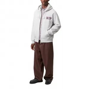 Carhartt WIP Hooded Mini WIP Sweat Jacket "Ash Heather" (I035619-48206)