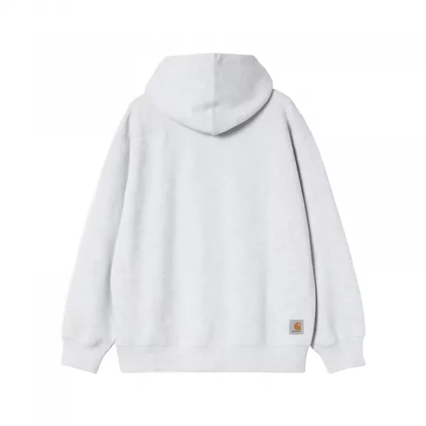 Carhartt WIP Hooded Mini WIP Sweat Jacket "Ash Heather" (I035619-48206)