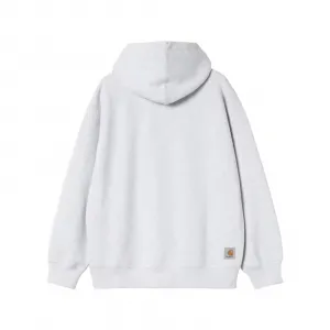 Carhartt WIP Hooded Mini WIP Sweat Jacket "Ash Heather" (I035619-48206)