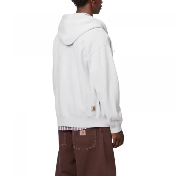 Carhartt WIP Hooded Mini WIP Sweat Jacket "Ash Heather" (I035619-48206)