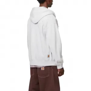 Carhartt WIP Hooded Mini WIP Sweat Jacket "Ash Heather" (I035619-48206)