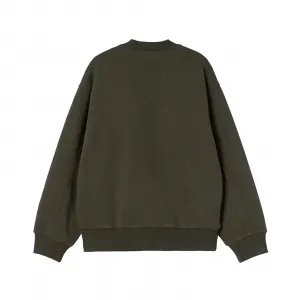 Carhartt WIP Detroit Sweatshirt "Olive Stone Washed" (I035547-4906)