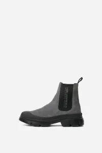 Členková Obuv Karl Lagerfeld Jeans Trekka Mens Rsg Mid Gore Boot Dark Grey Suede