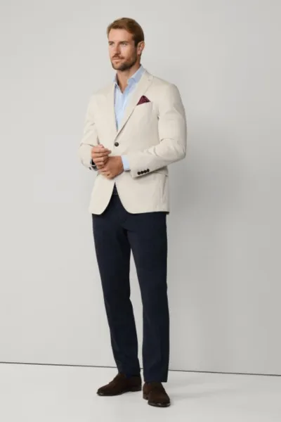 Nohavice Hackett London Pow Ken Chino Navy