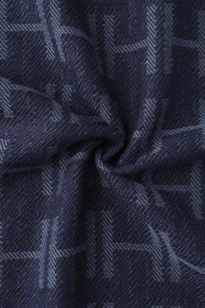Šál Hackett London H Brnd Scarf Ink Blue