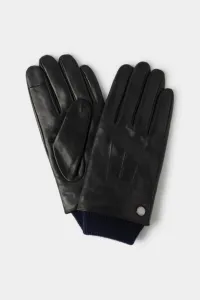 Rukavice Hackett London Lined Leather Glv Black