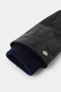 Rukavice Hackett London Lined Leather Glv Black