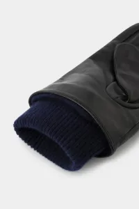 Rukavice Hackett London Lined Leather Glv Black
