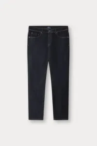 Džínsy Hackett London Rinse Wash Denim Denim Blue