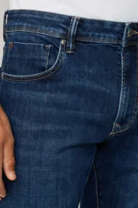 Džínsy Hackett London Powerflex Vntge Wsh Denim Blue