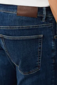 Džínsy Hackett London Powerflex Vntge Wsh Denim Blue