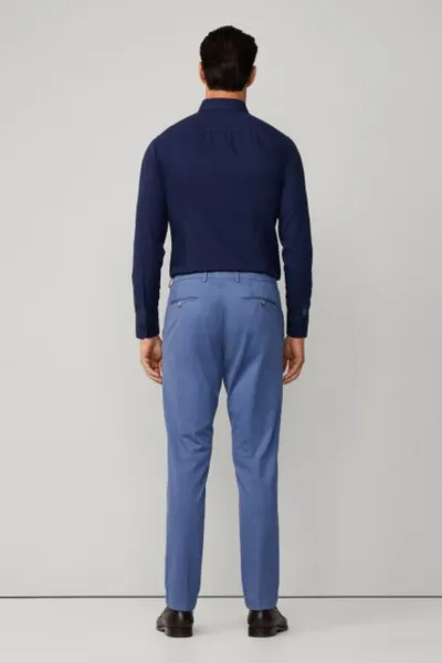 Nohavice Hackett London Chino Kensington Eton Blue
