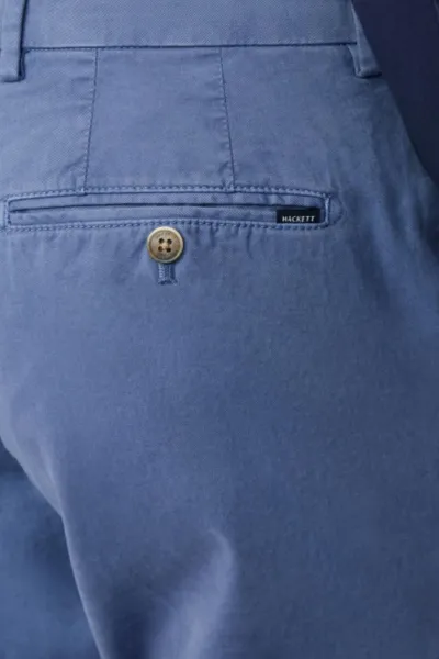 Nohavice Hackett London Chino Kensington Eton Blue