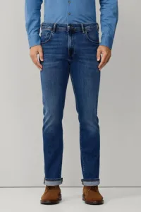 Džínsy Hackett London Vintage Wash Denim Denim Blue