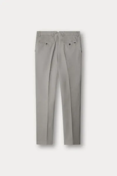 Nohavice Hackett London Chino Kensington Metal Grey