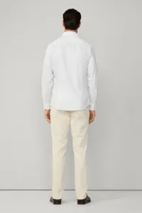 Košeľa Hackett London Formal Hbone Optic White