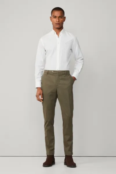 Košeľa Hackett London Ess Gmt Dyed Oxford White