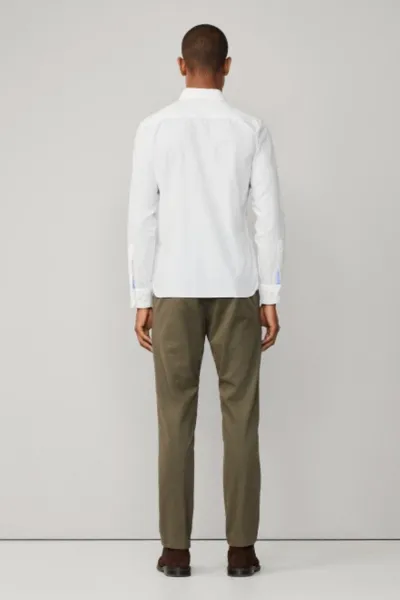 Košeľa Hackett London Ess Gmt Dyed Oxford White