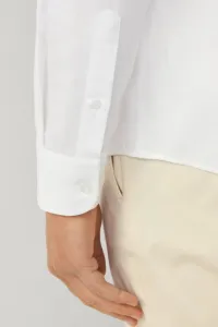 Košeľa Hackett London Formal Hbone Optic White